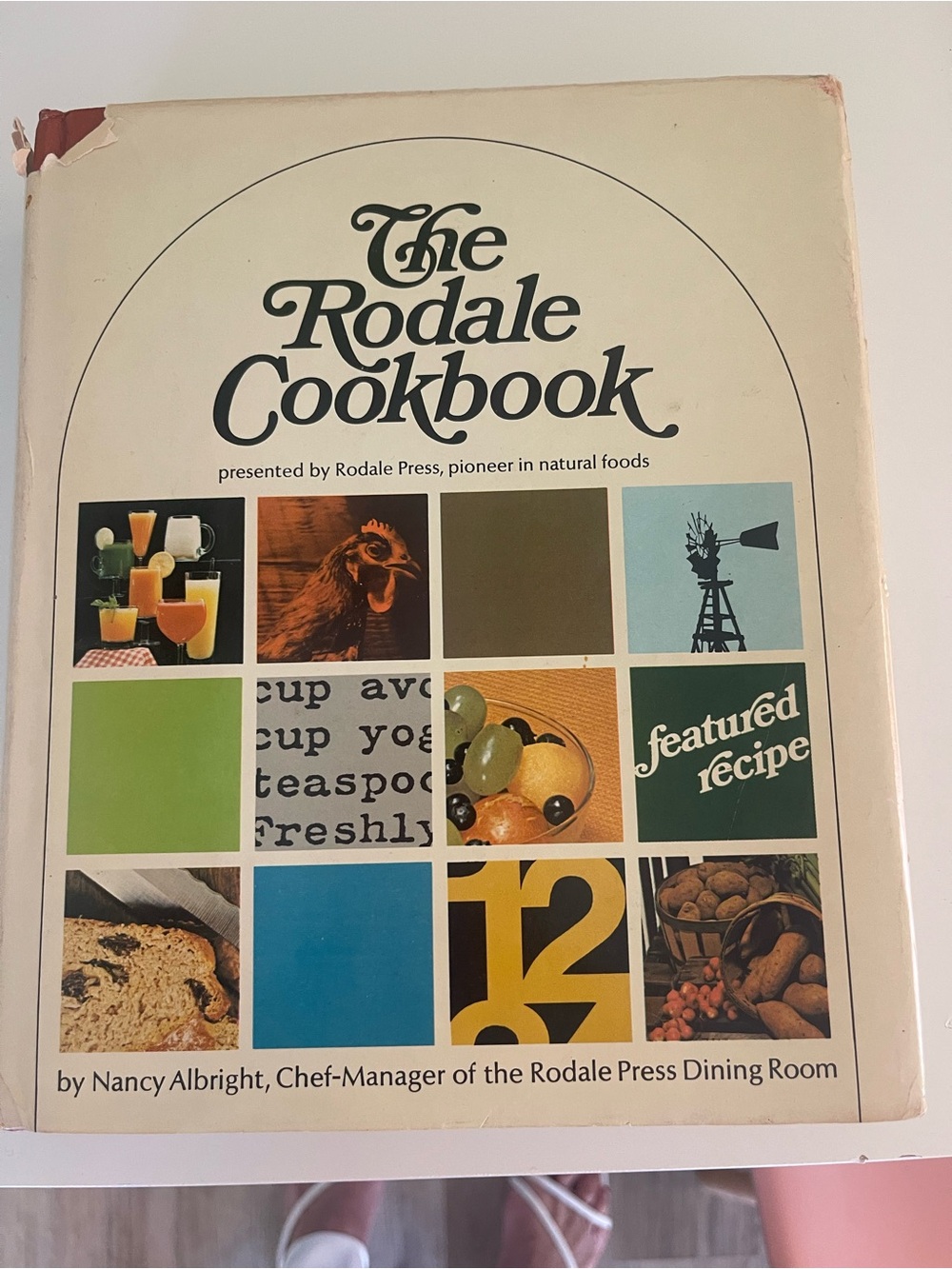 The Rodale Cookbook - Cream Cover